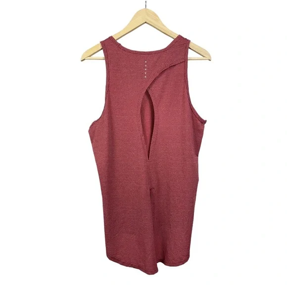 Athletic Works Red Razor Back Workout Tank Top - Picture 4 of 5